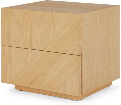 An Image of Hazzard Bedside Table, Oak