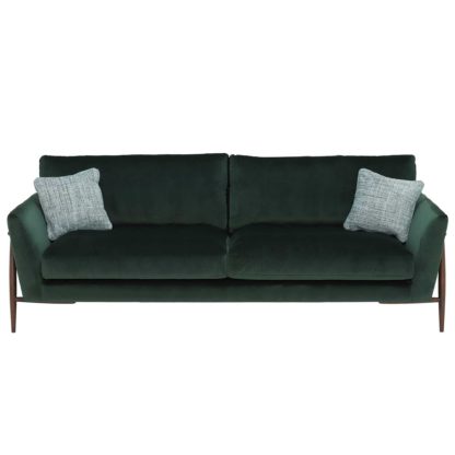 An Image of Ercol Forli Grand Sofa, Velvet