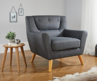 An Image of Lambeth Grey Fabric Chair