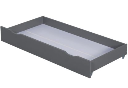 An Image of Zibo Grey Wooden Under Bed Storage Drawer