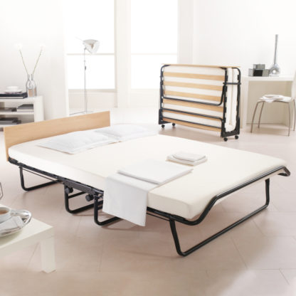 An Image of Jay-Be Jubilee Folding Bed with Rebound Mattress - 4ft Small Double