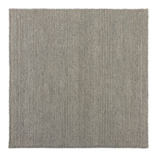 An Image of Pebble Square Rug Grey