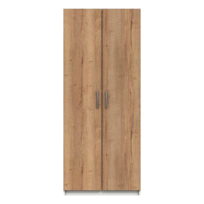 An Image of Piper 2 Door Wardrobe Graphite (Grey)