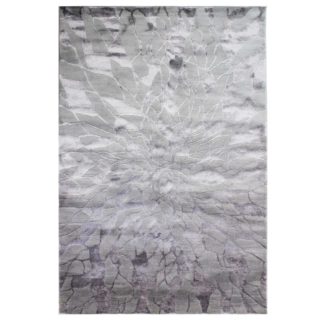 An Image of Grey Porsi Rug Grey