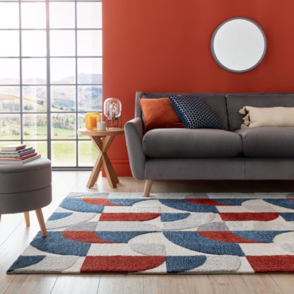 An Image of Elements Marne Rug Rust