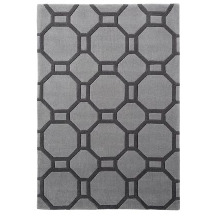 An Image of Hong Kong 4338 Rug Grey