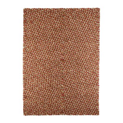 An Image of Candy Bean Wool Rug Multi-Coloured/Orange