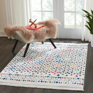 An Image of Kamala 4 Rug White