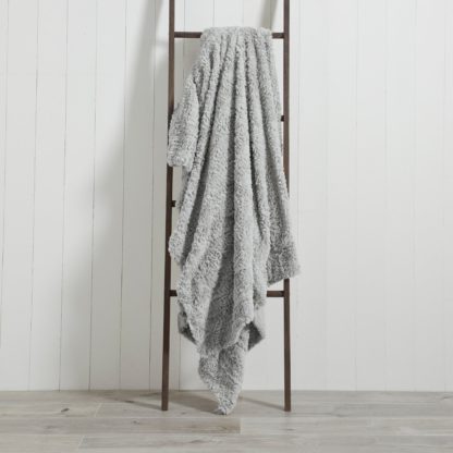 An Image of Tundra 130cm x 180cm Throw Blush