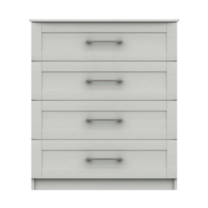 An Image of Ethan White 3 Drawer Chest White