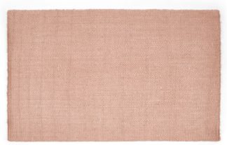 An Image of Rohan Woven Jute Rug, Extra Large 200 x 300cm, Soft Pink