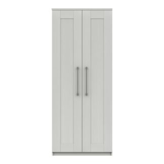 An Image of Ethan White 2 Door Wardrobe White