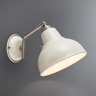 An Image of Bradwell Ivory Wall Light Cream