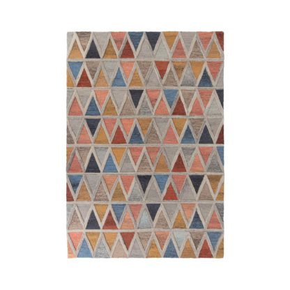 An Image of Moretz Geometric Rug MultiColoured