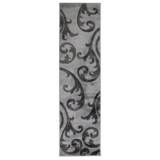 An Image of Elude Hand Carved Runner Grey