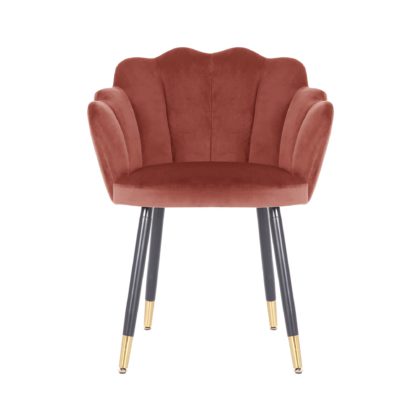 An Image of Vivian Velvet Dining Chair Peacock