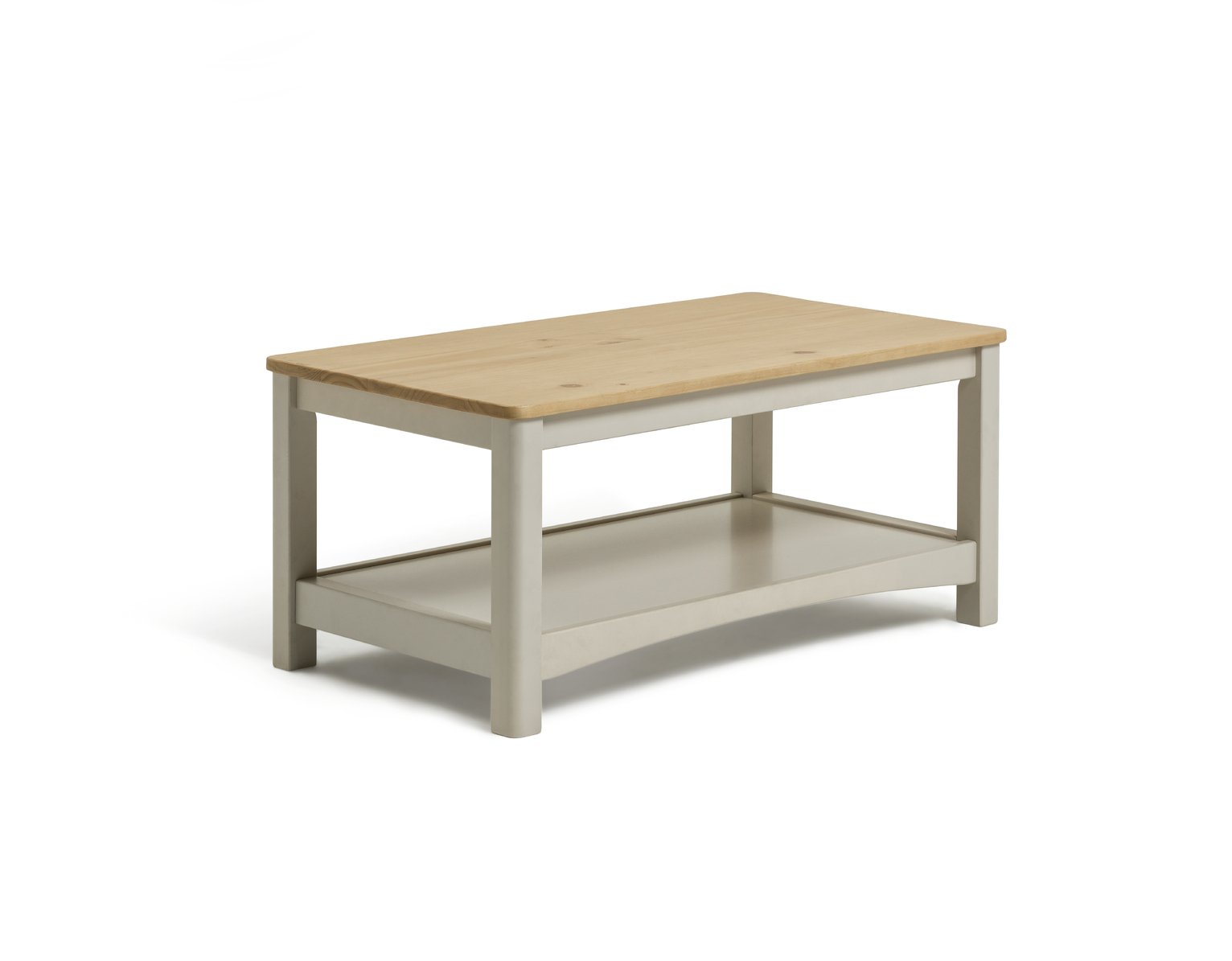 Habitat Bournemouth Coffee Table Light Grey Compare Furnishings