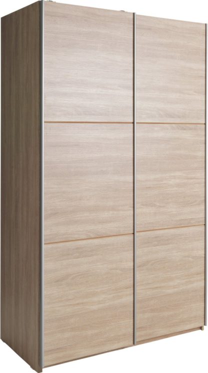 An Image of Habitat Holsted Small Wardrobe - Oak Effect