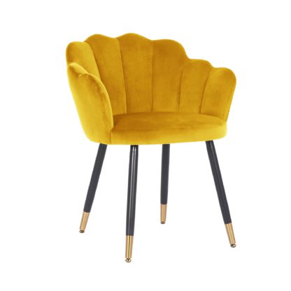 An Image of Vivian Velvet Dining Chair Peacock