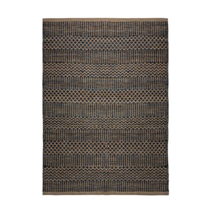 An Image of Jute Design Woven Rug Jute Terracotta