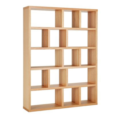 An Image of Habitat Hopkins Oak Veneer Bookcase