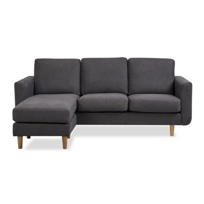 An Image of Harris Reversible Corner Sofa Grey