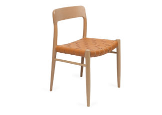 An Image of Heal's Oliver Chair Tan Leather