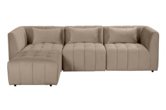 An Image of Essen Three Seat Corner Sofa – Taupe