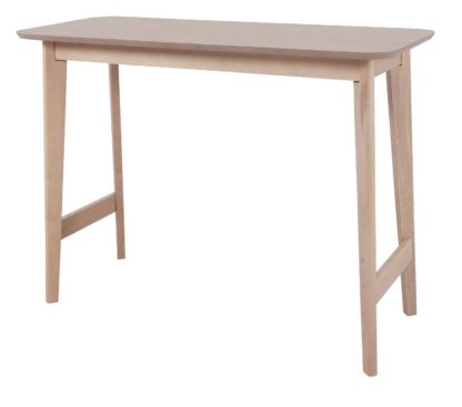 An Image of Habitat Skandi Light Oak 2 Seater Bar Table