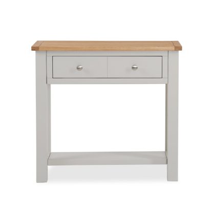 An Image of Bromley Grey Console Table Grey