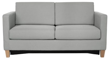 An Image of Habitat Rosie 2 Seater Fabric Sofa Bed - Grey