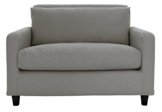 An Image of Habitat Chester Fabric Cuddle Chair - Grey