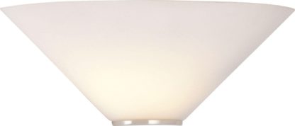 An Image of Argos Home Mozart Glass Uplighter Wall Light