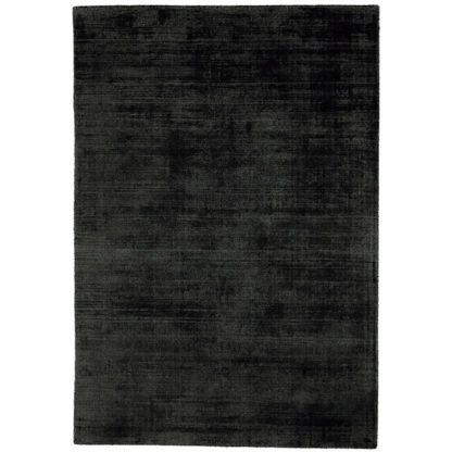 An Image of Blade Hand Woven Rug Charcoal