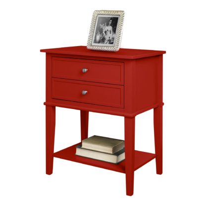 An Image of Franklin Bedside Table Black