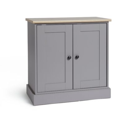 An Image of Habitat Winchester 2 Door Sideboard - Grey