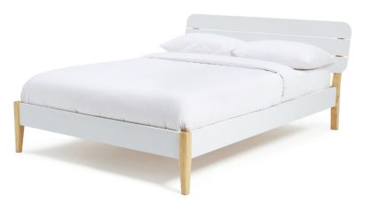 An Image of Habitat Hanna Single Bed Frame - Two Tone