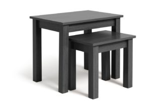 An Image of Habitat Nest of 2 Tables - Black