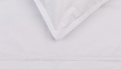 An Image of Heal's Washed Cotton Soft Grey Single Duvet Cover