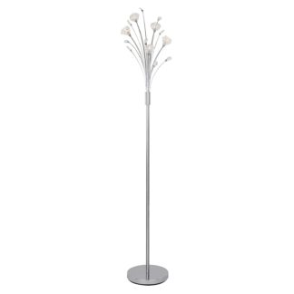 An Image of Glass Flower Floor Lamp