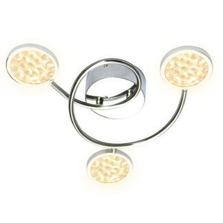 An Image of Shearer Integrated 3 LED 3 Flush Light