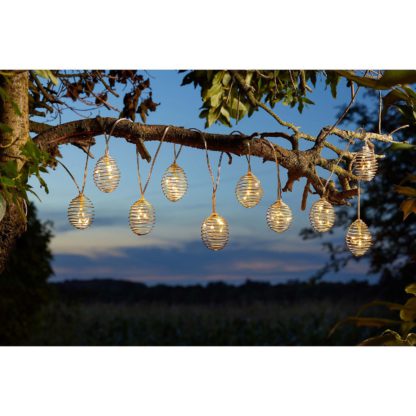 An Image of Smart Solar Spiralight Stringlights - Set of 10