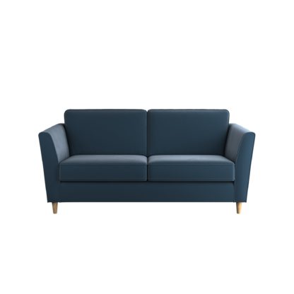 An Image of Greenwich Velvet 2 Seater Sofa Emerald