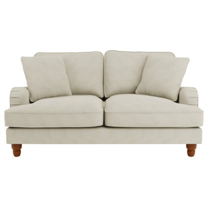 An Image of Beatrice Fabric 2 Seater Sofa Charcoal