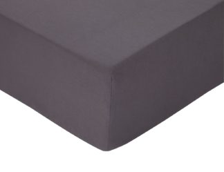 An Image of Argos Home Brushed Cotton 28cm Fitted Sheet - Toddler