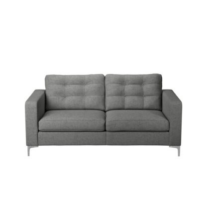 An Image of Hackney Fabric 3 Seater Sofa Pewter