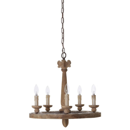 An Image of Paxton 5 Arm Chandelier