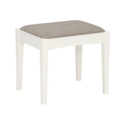 An Image of Carrington Stool, White