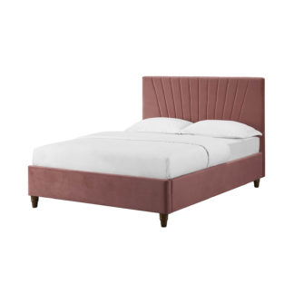 An Image of Lexie Double Bed - Pink