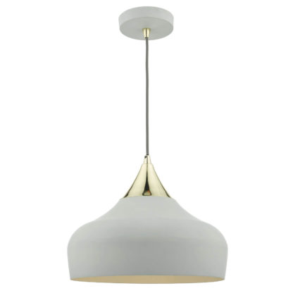 An Image of Orla Pendant Light - Grey